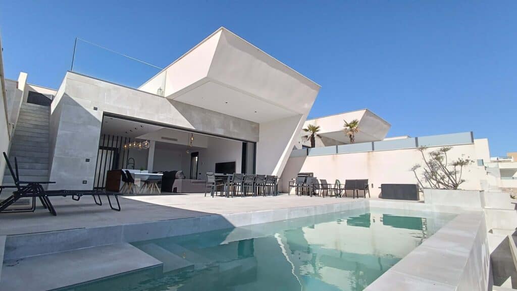 Spanish property with a pool